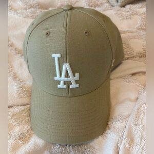 '47 LA Dodgers Adjustable Cap Clean Up MLB Beige